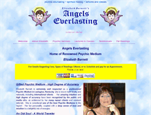 Tablet Screenshot of angelseverlasting.com